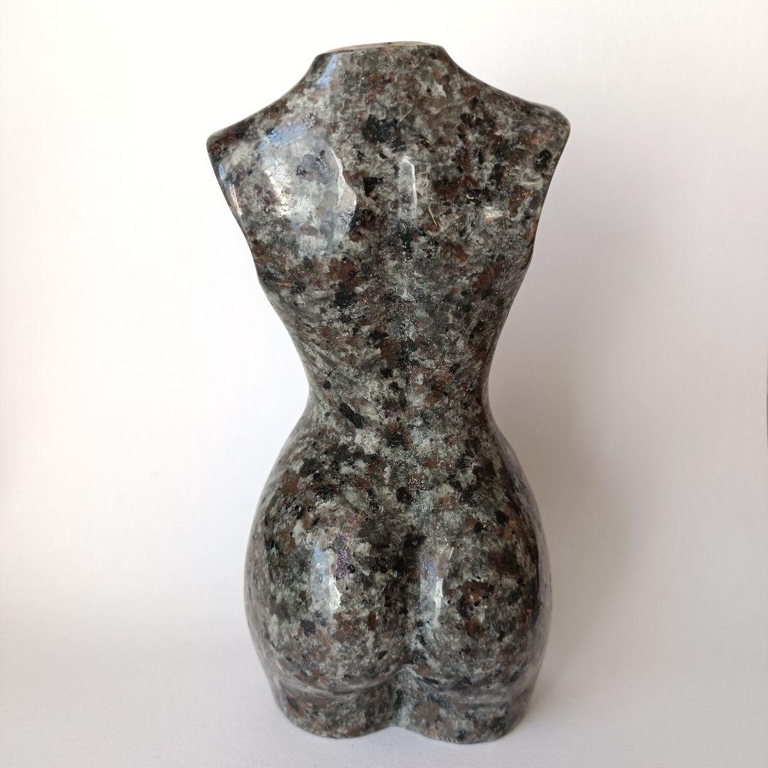 特大✨ ユーパーライト　女性像　モデル　トルソー　美女　天然石　裸婦像　置物