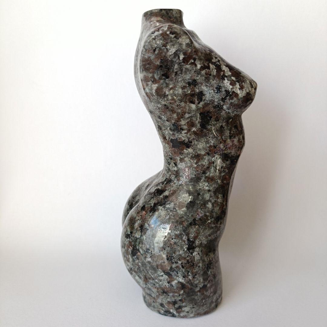 特大✨ ユーパーライト　女性像　モデル　トルソー　美女　天然石　裸婦像　置物