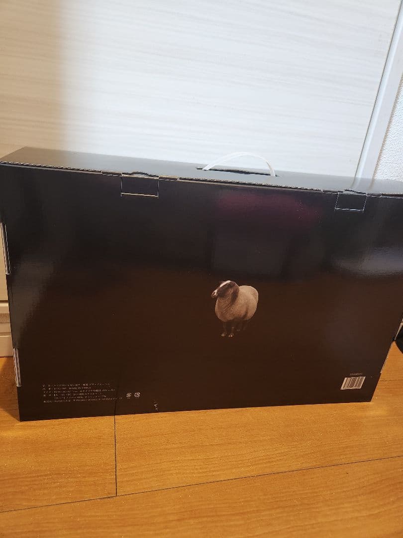 ヒツジのいらない枕-極柔- ブラックレーベル枕カバー付き　未使用品