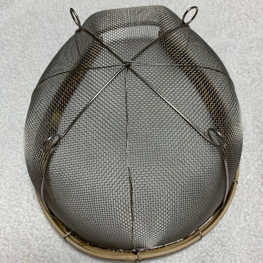 Taketora 竹虎 虎竹水切りステンレスザル（特大サイズ）稀少