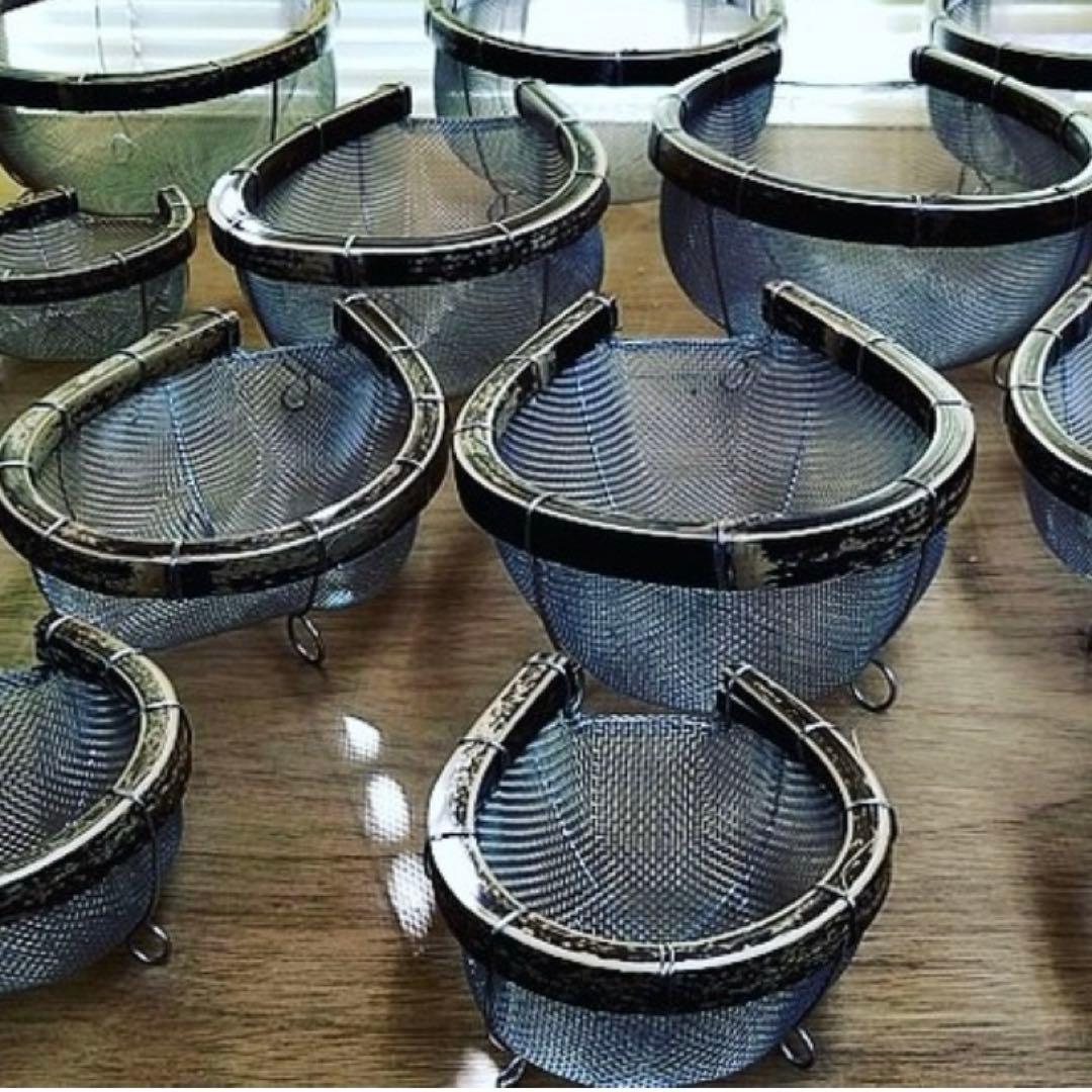 Taketora 竹虎 虎竹水切りステンレスザル（特大サイズ）稀少