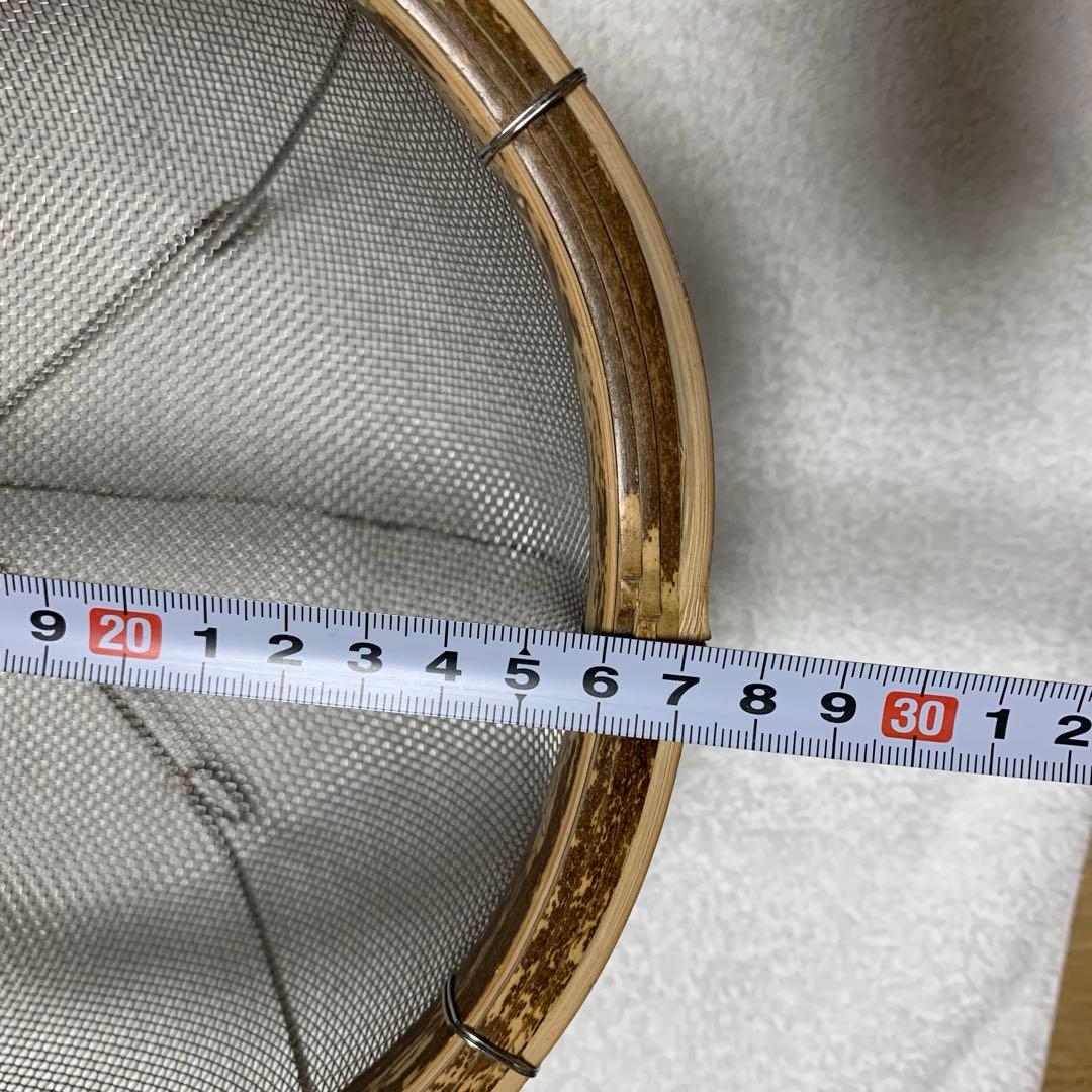 Taketora 竹虎 虎竹水切りステンレスザル（特大サイズ）稀少