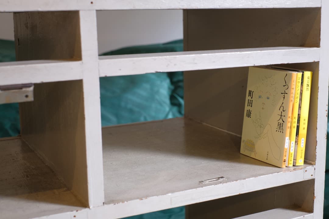 オープンシェルフ ４段 ヴィンテージ 無垢 特注品