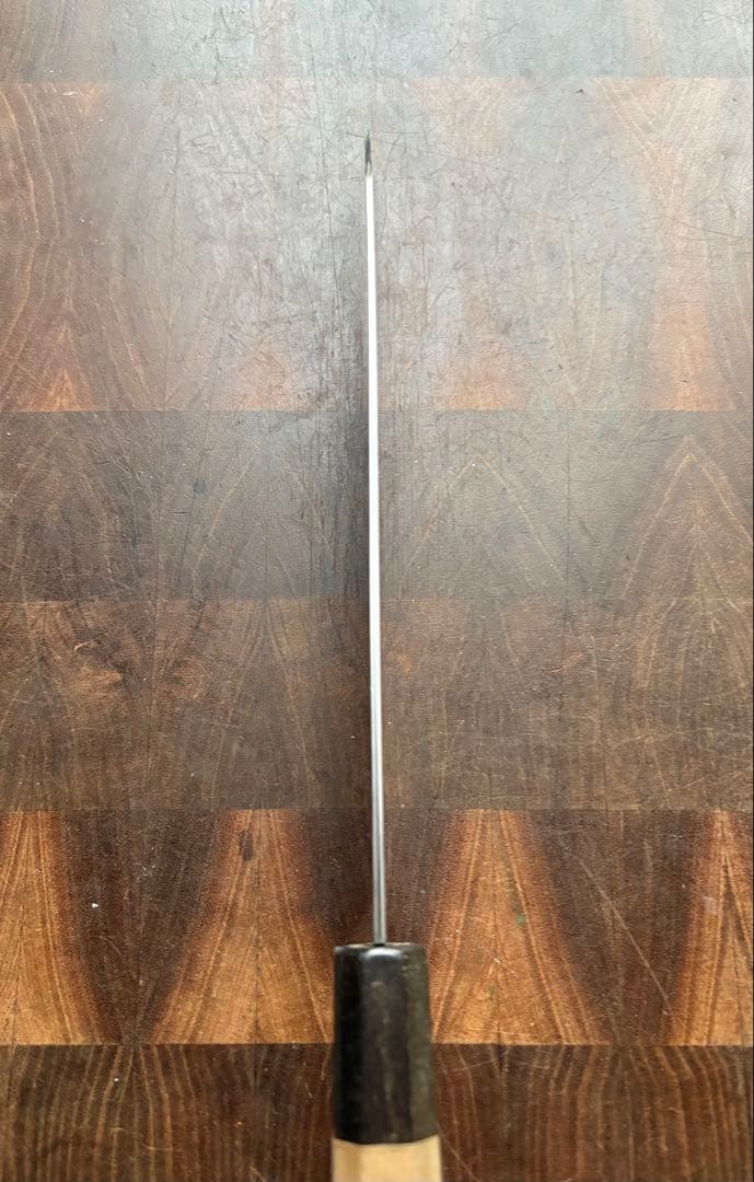 刀舟技研　ダマスカス　切付　和　牛刀　210mm 包丁　VG10 ステンレス