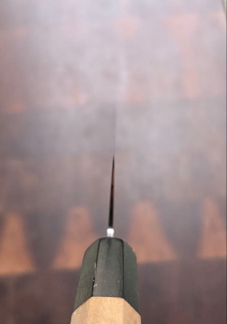 刀舟技研　ダマスカス　切付　和　牛刀　210mm 包丁　VG10 ステンレス