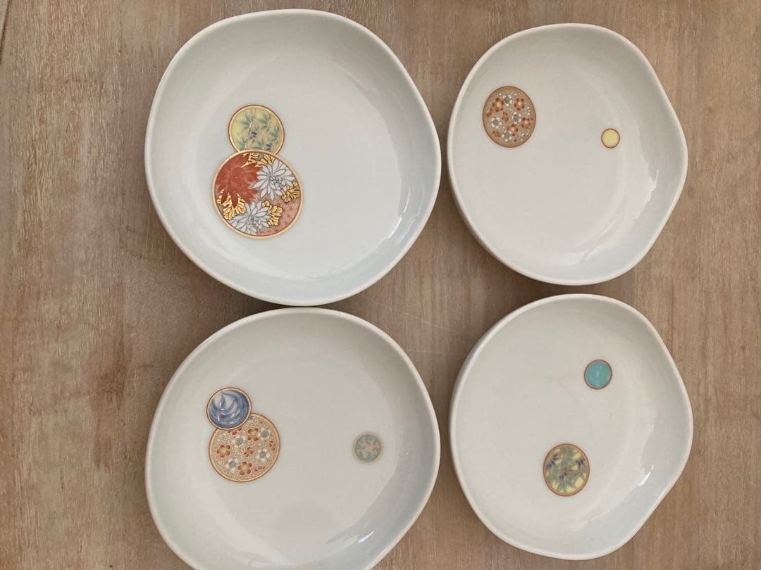 深川製磁 宮内庁御用達 銘々皿4枚セット - メルカリ