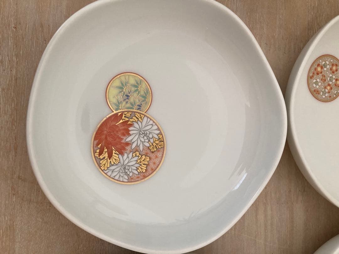 深川製磁 宮内庁御用達 銘々皿4枚セット - メルカリ