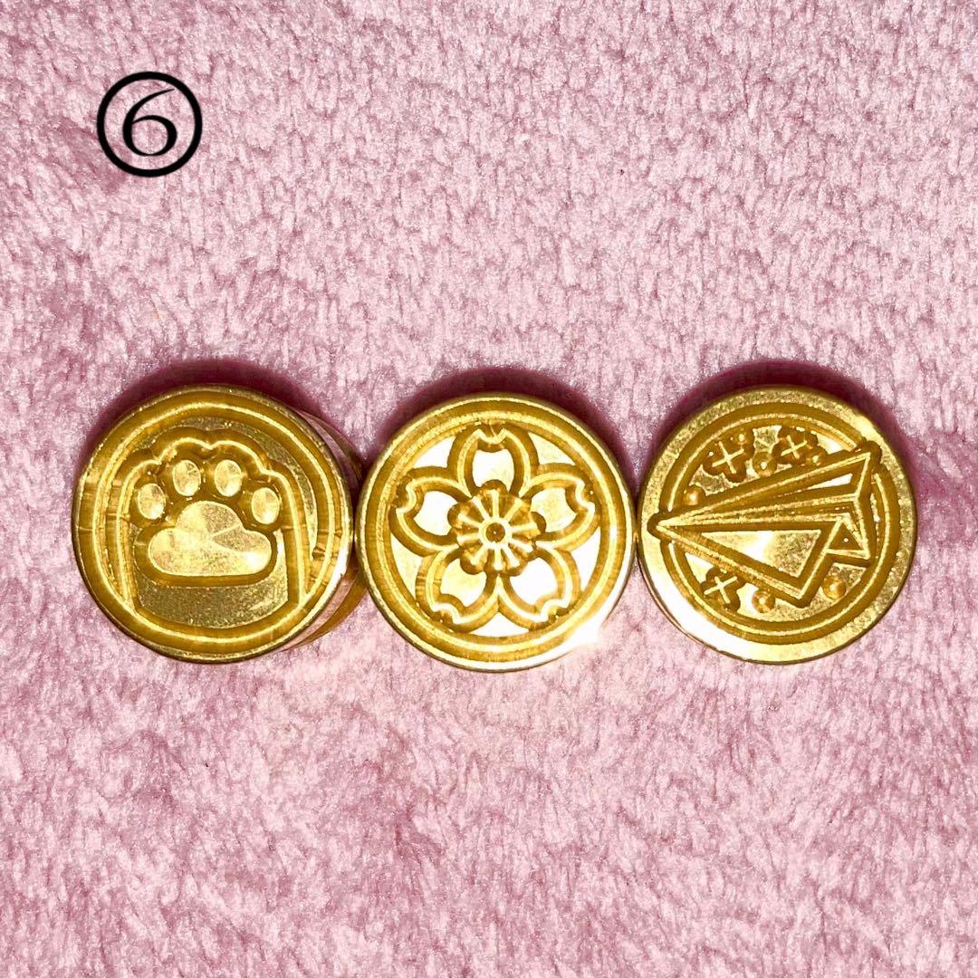 【最終値下げ】　シーリングスタンプ　ヘッド　ハンドル　セット