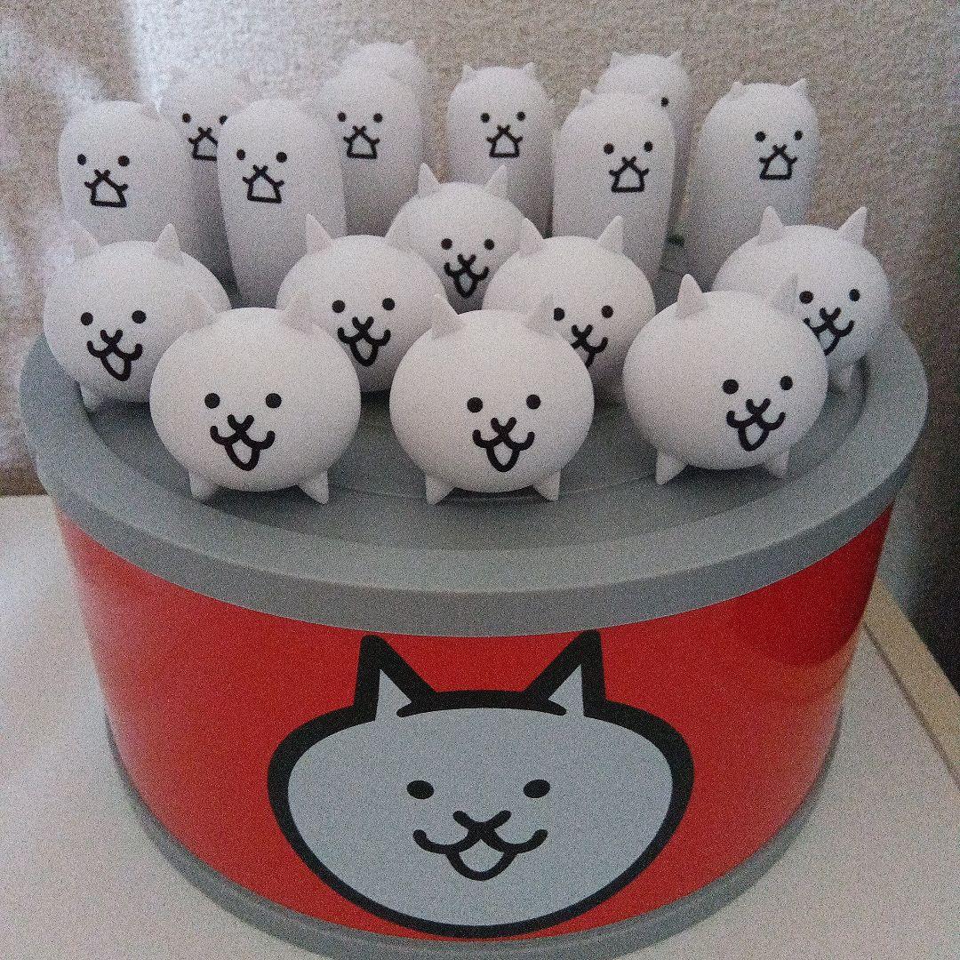 にゃんこ大戦争　一番くじ　D賞　ネコカンケース　ミニフィギュア24体　新品未開封