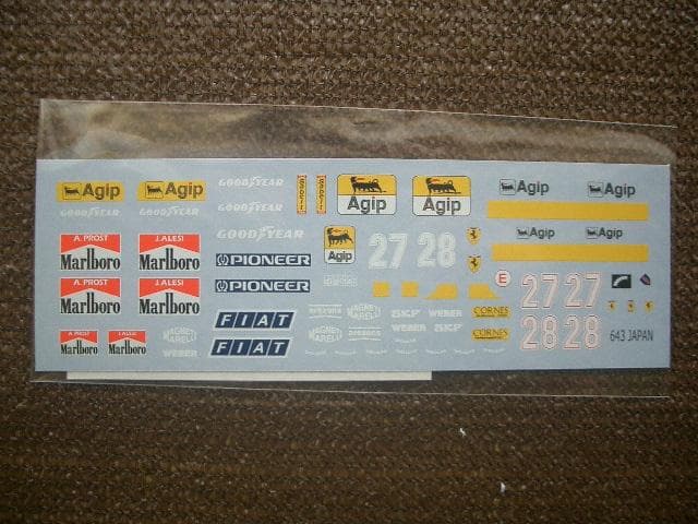 1/20 フェラーリ 643