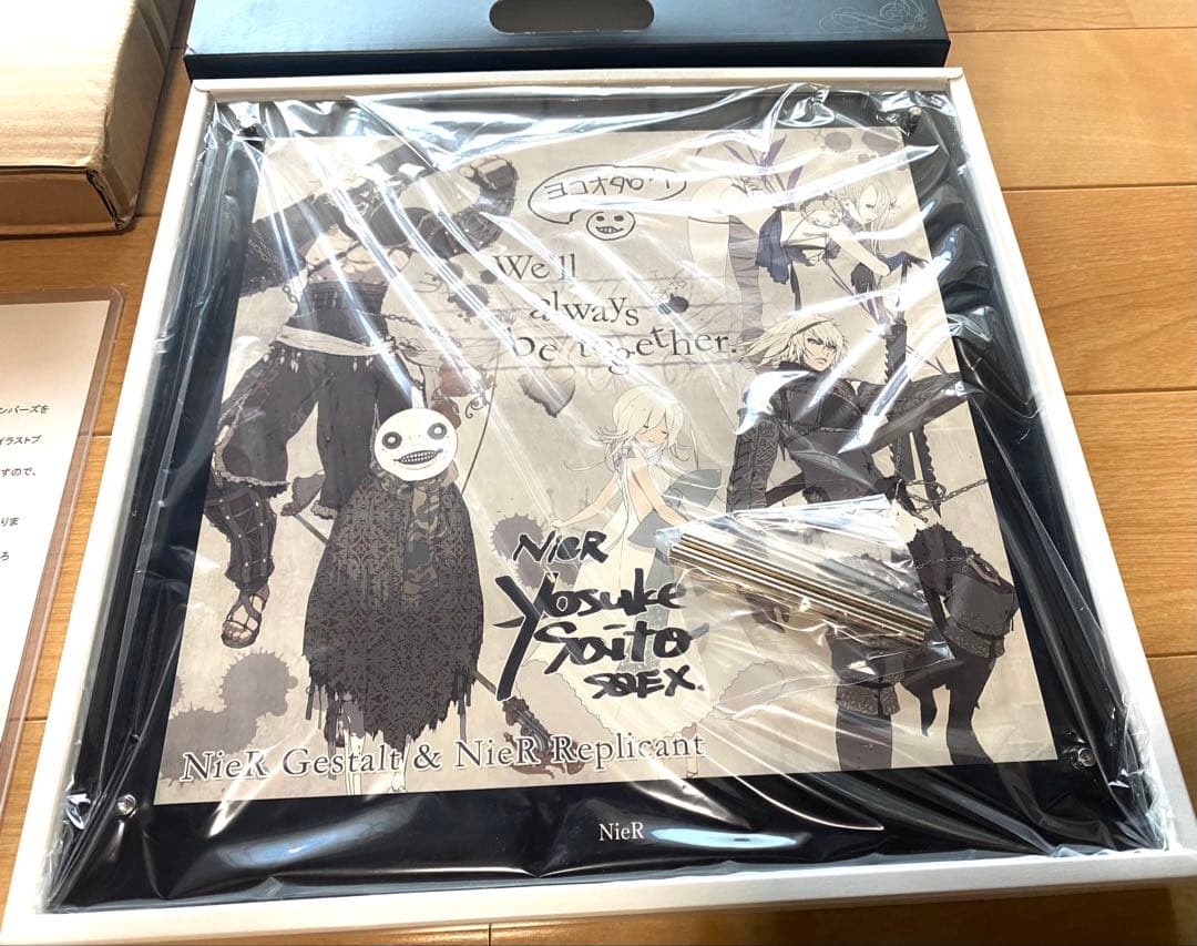 新品未開封 PS3 ニーアレプリカント 4周年記念イラストプレート 贈呈品 限定