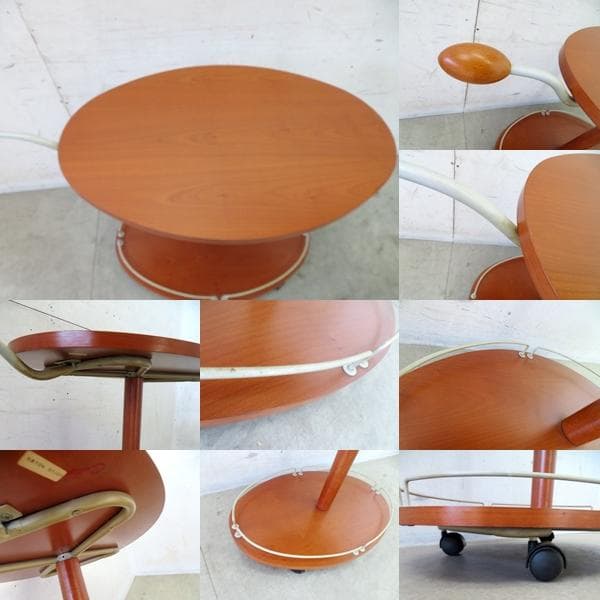 美品■イタリア■カリガリス■カレッロ■サイドテーブル■キッチンワゴン■キャスター