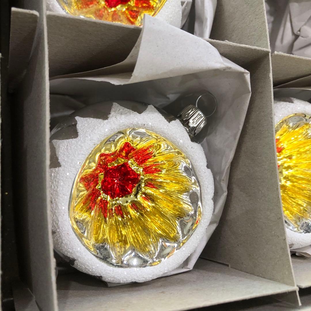 Kanaさま ドイツ 7cm シルバーリフレクター 3個