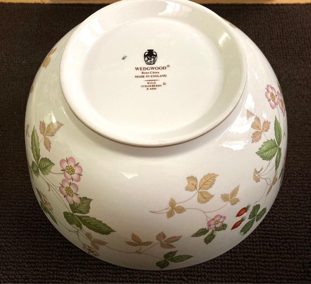 ウェッジウッド ❤︎ワイルドストロベリーサラダボール