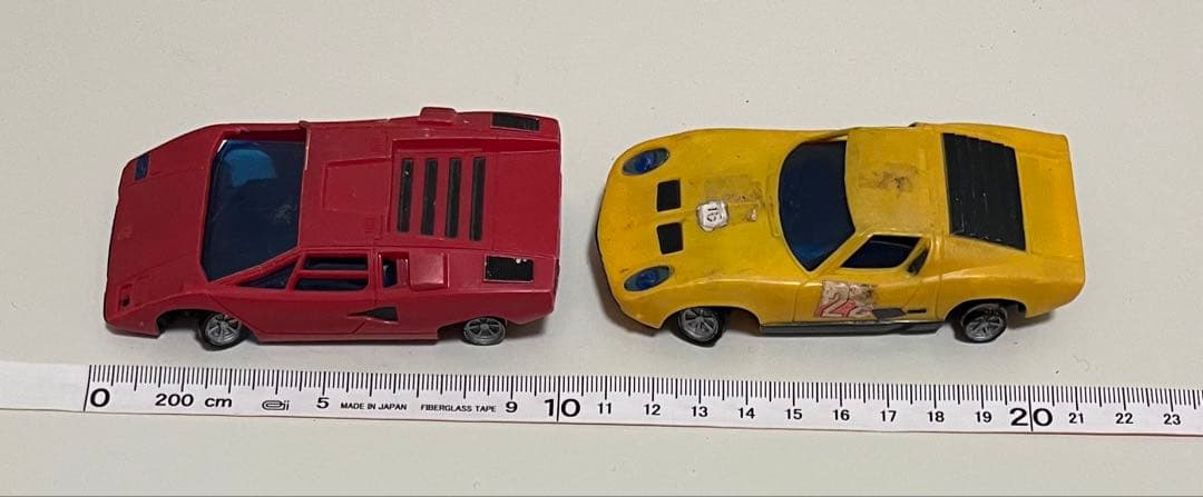 【当時物】昭和レトロ ラジコン・ミニカー まとめ売り ポルシェ/カウンタック