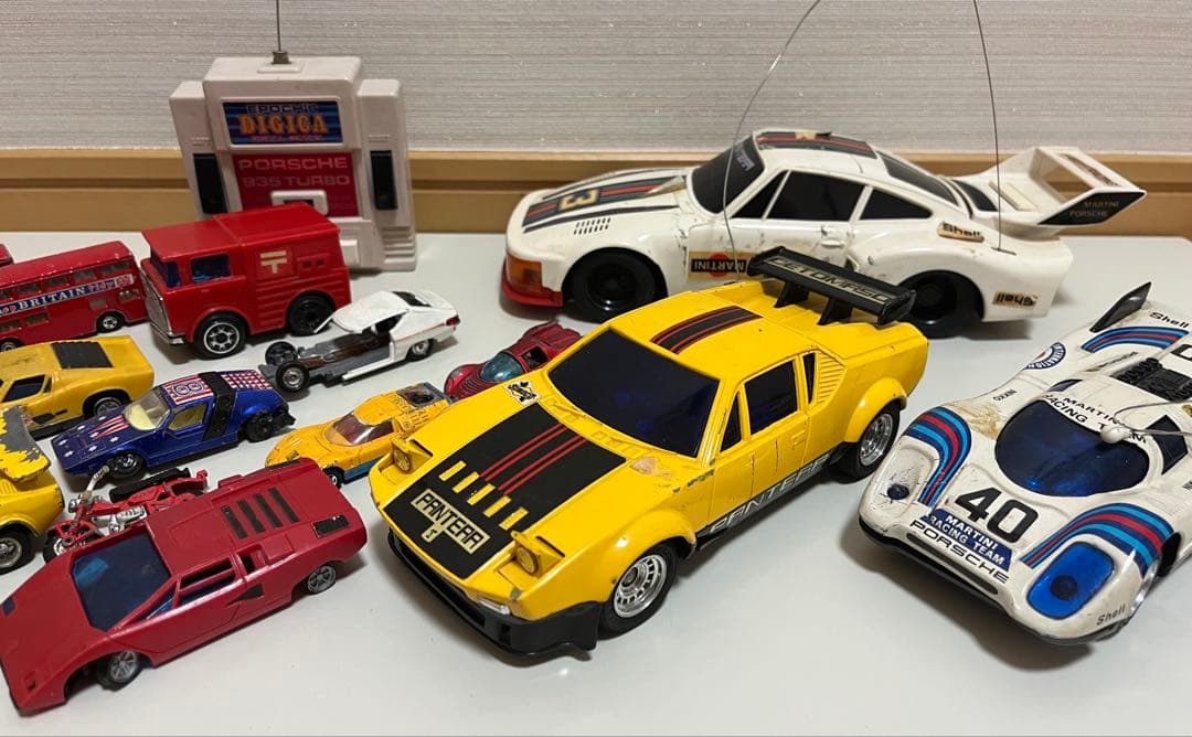 【当時物】昭和レトロ ラジコン・ミニカー まとめ売り ポルシェ/カウンタック