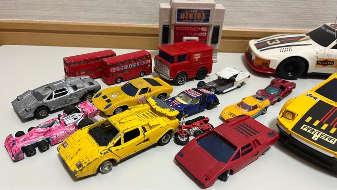【当時物】昭和レトロ ラジコン・ミニカー まとめ売り ポルシェ/カウンタック