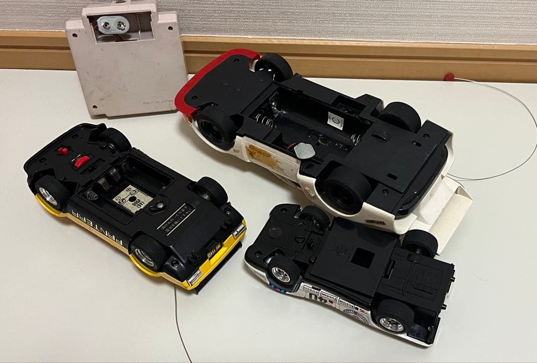 【当時物】昭和レトロ ラジコン・ミニカー まとめ売り ポルシェ/カウンタック