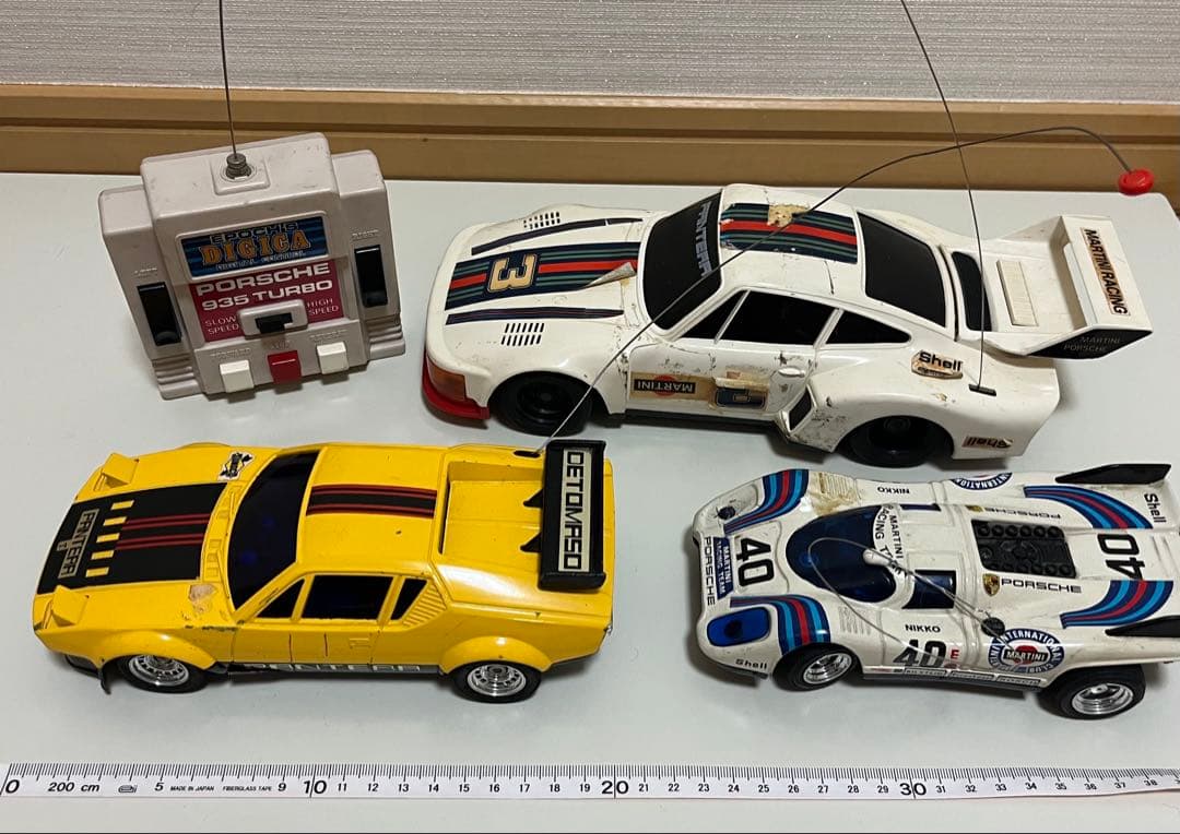 【当時物】昭和レトロ ラジコン・ミニカー まとめ売り ポルシェ/カウンタック