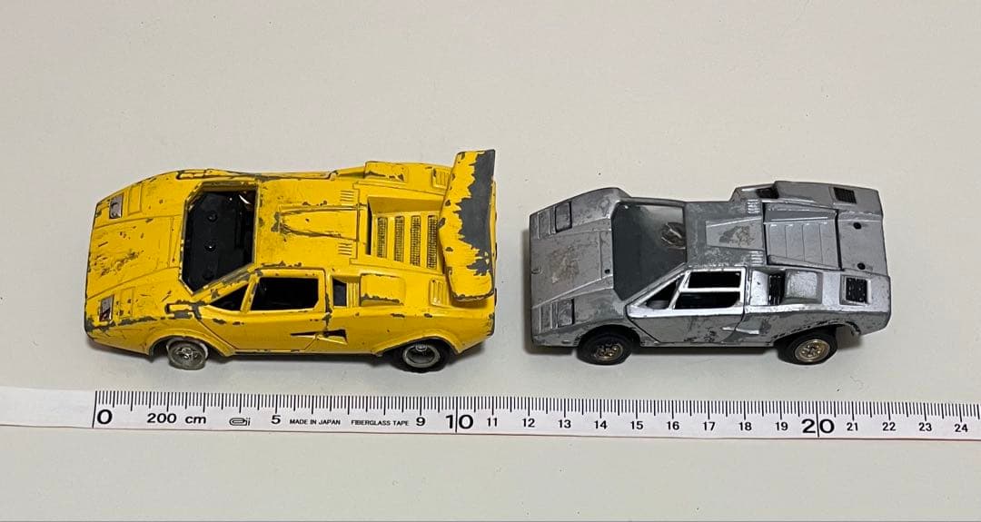 【当時物】昭和レトロ ラジコン・ミニカー まとめ売り ポルシェ/カウンタック