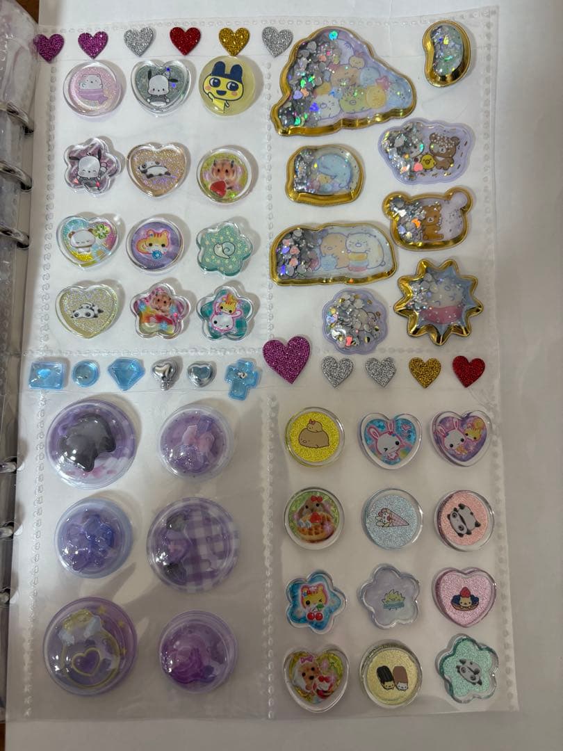 シール帳　完成品