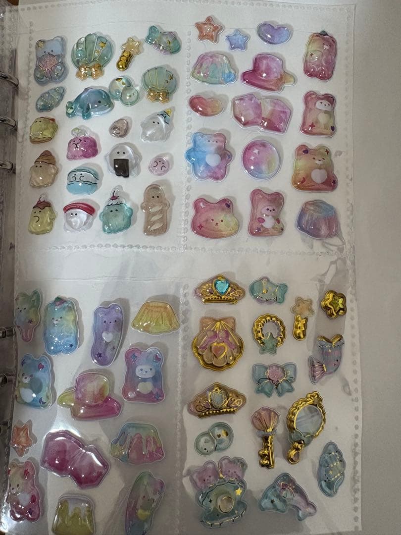 シール帳　完成品