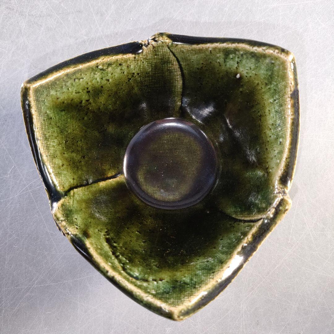 A1278-1/織部焼/今野登志夫 作/織部組鉢5客/小鉢/向付/飾