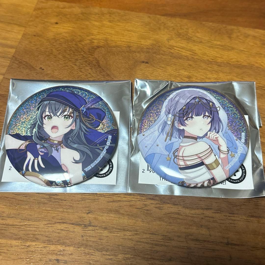 キ*ワ様 学マス アニカフェ 月村手毬 秦谷美鈴 缶バッジ アラビアンver