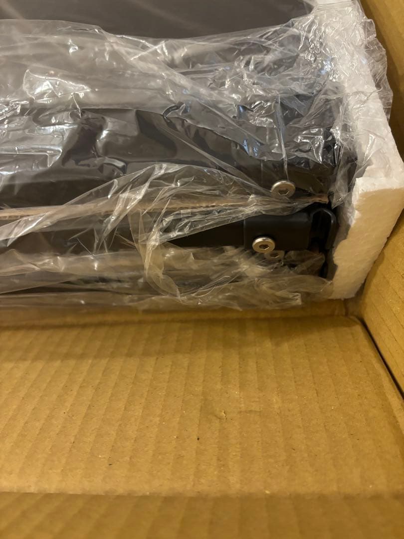 専用 無印スチールユニットシェルフ　スチール棚 ワイド大 特注ダークグレー×2台