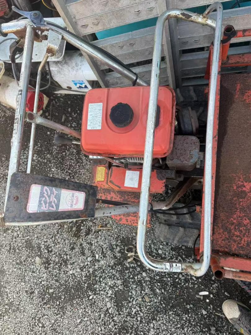 【福岡県みやま市】筑水キャニコム BFP501 農用運搬車 手動ダンプ ガソリン