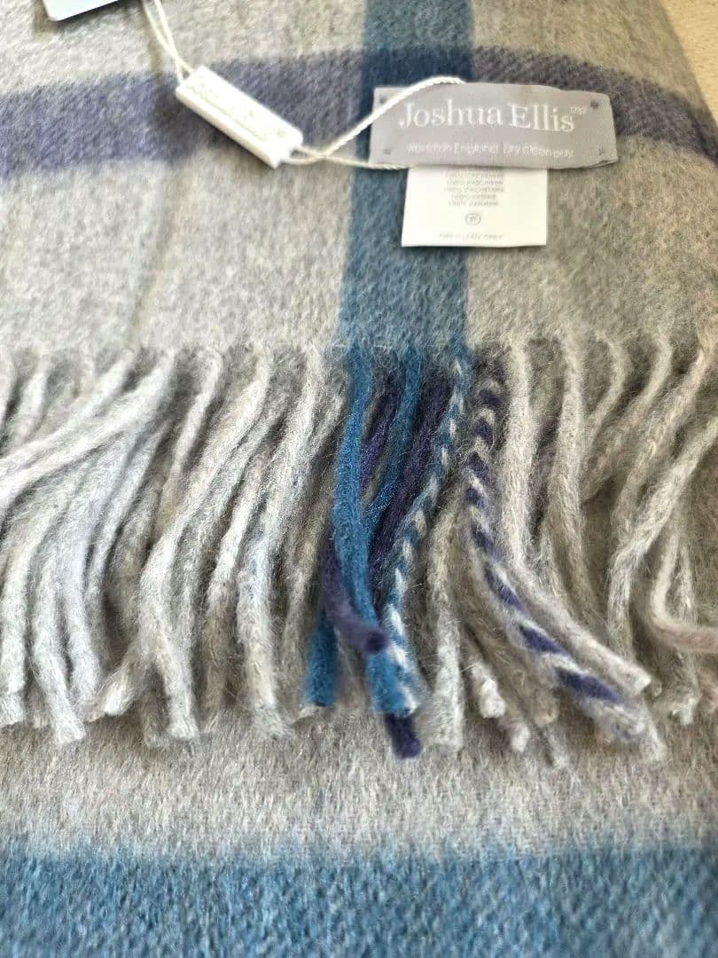 【新品未使用】ジョシュアエリス　カシミア　ブランケット　定価17万円　正規品