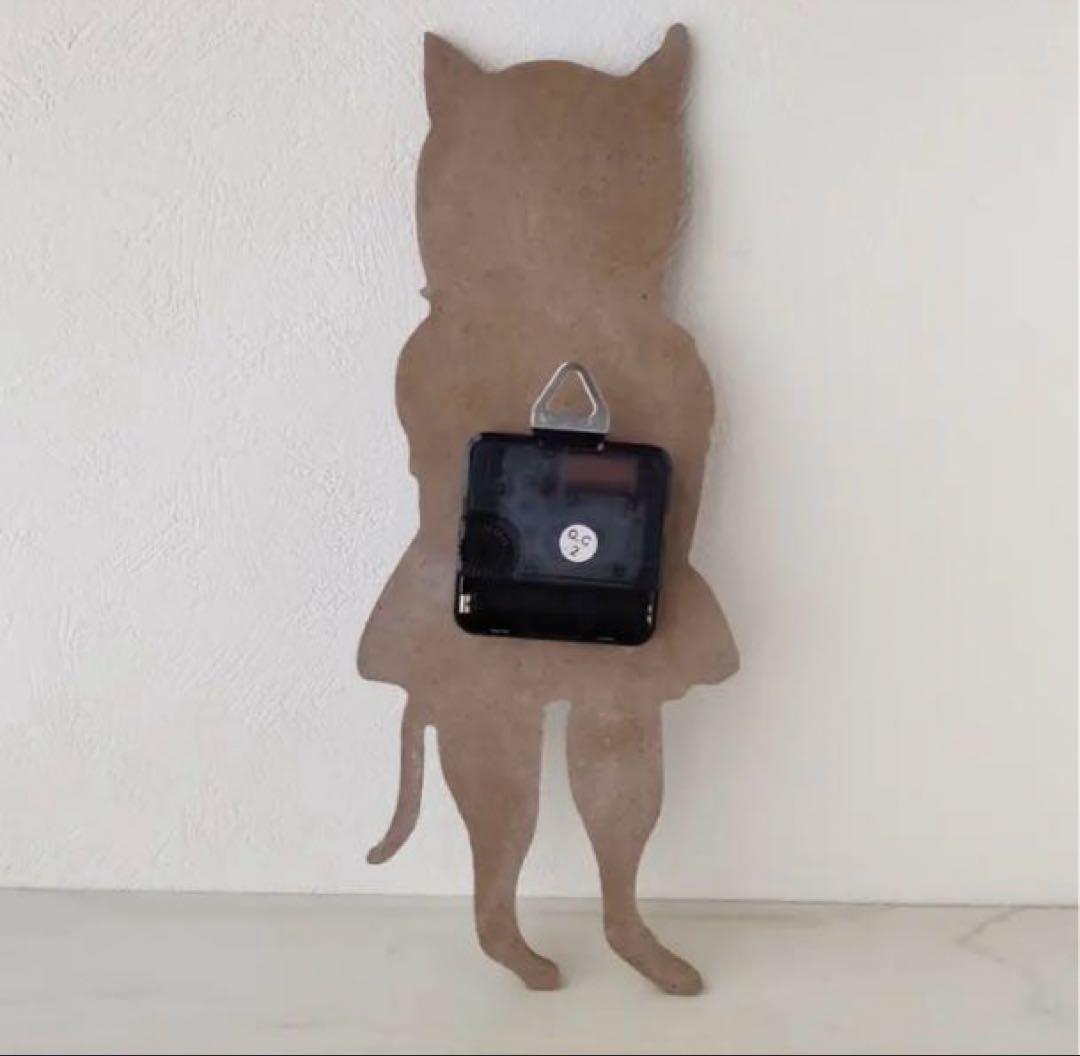 新品　ナタリーレテ　ダイカット クロック　maya　猫　ねこ　ネコ