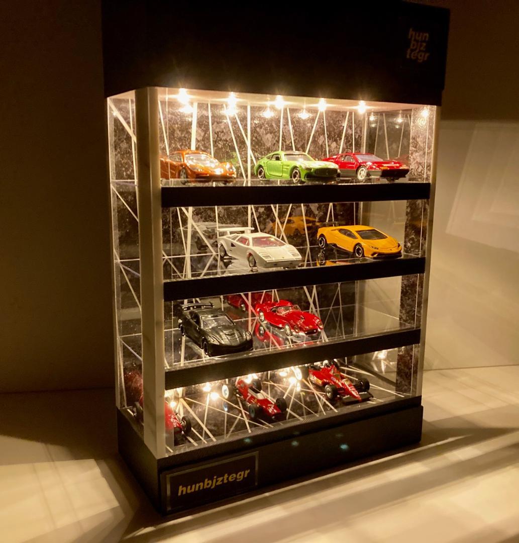 1/64展示20台可能・ランダムWH・4層式ディスプレーBOX / ネオジオラマ