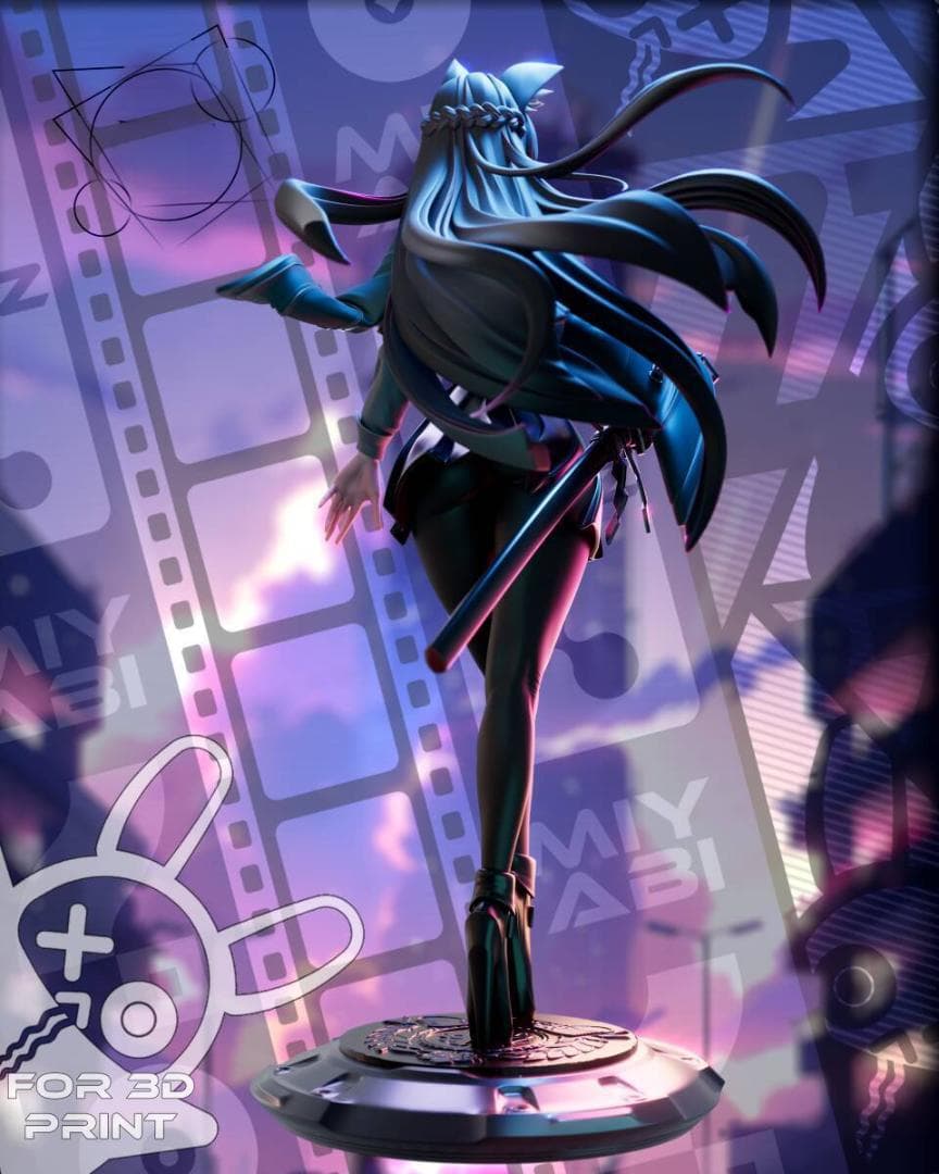 星見雅 ゼンゼロ 1/6 未塗装未組立 ガレキ ゼンレスゾーンゼロ - メルカリ