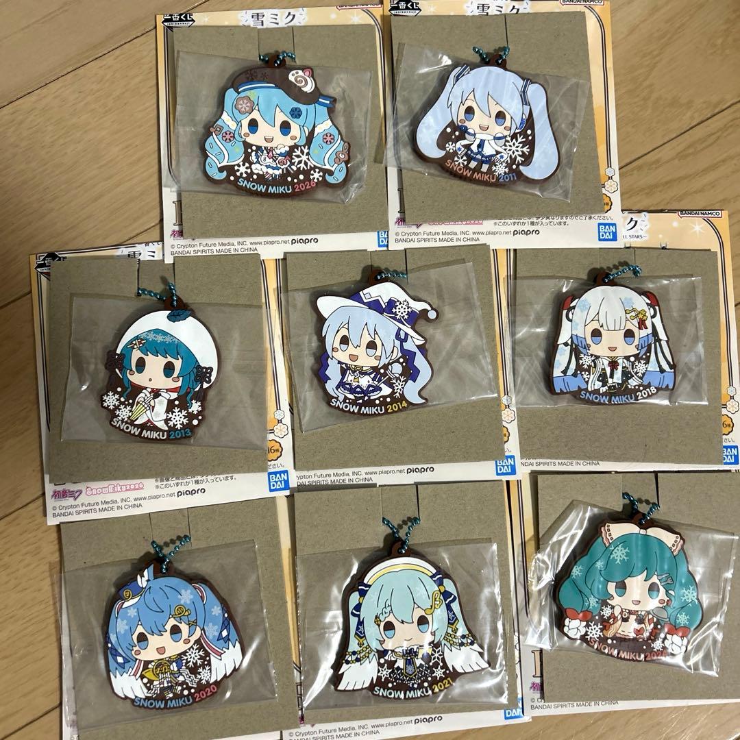 一番くじ 雪ミク 2026 B賞 C賞 E賞 F賞 J賞 L賞 M賞 P賞セット - メルカリ