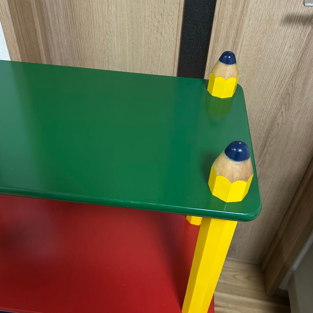 ピエール・サラ風　ペンシルシェルフ　2個セット　鉛筆　子供部屋　キッズスペース
