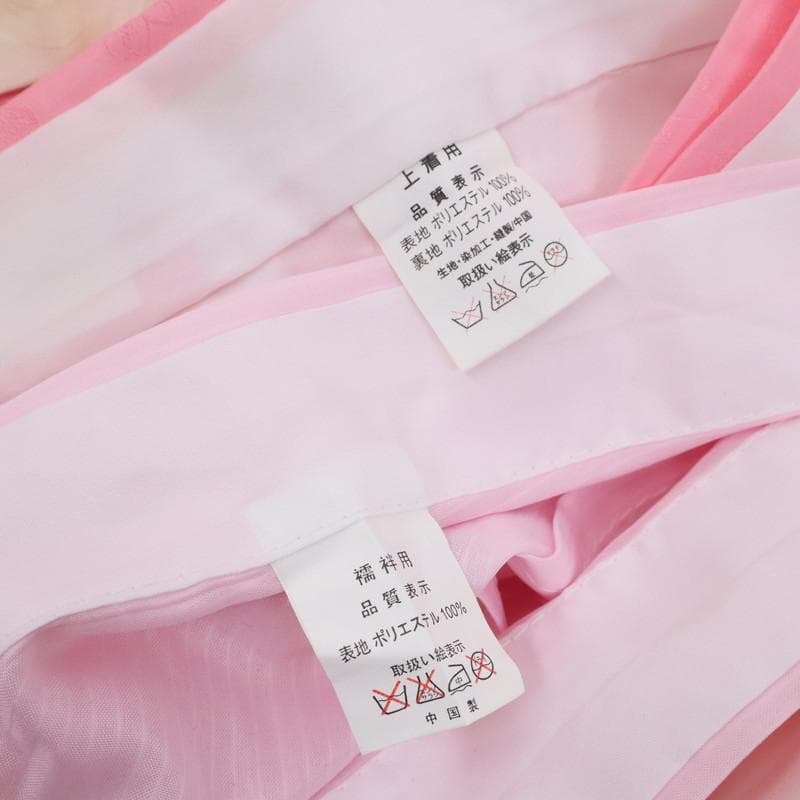 洗える♪七五三女の子＊子供着物＋襦袢セット 花束 ピンク 化繊 お祝着 9RM2