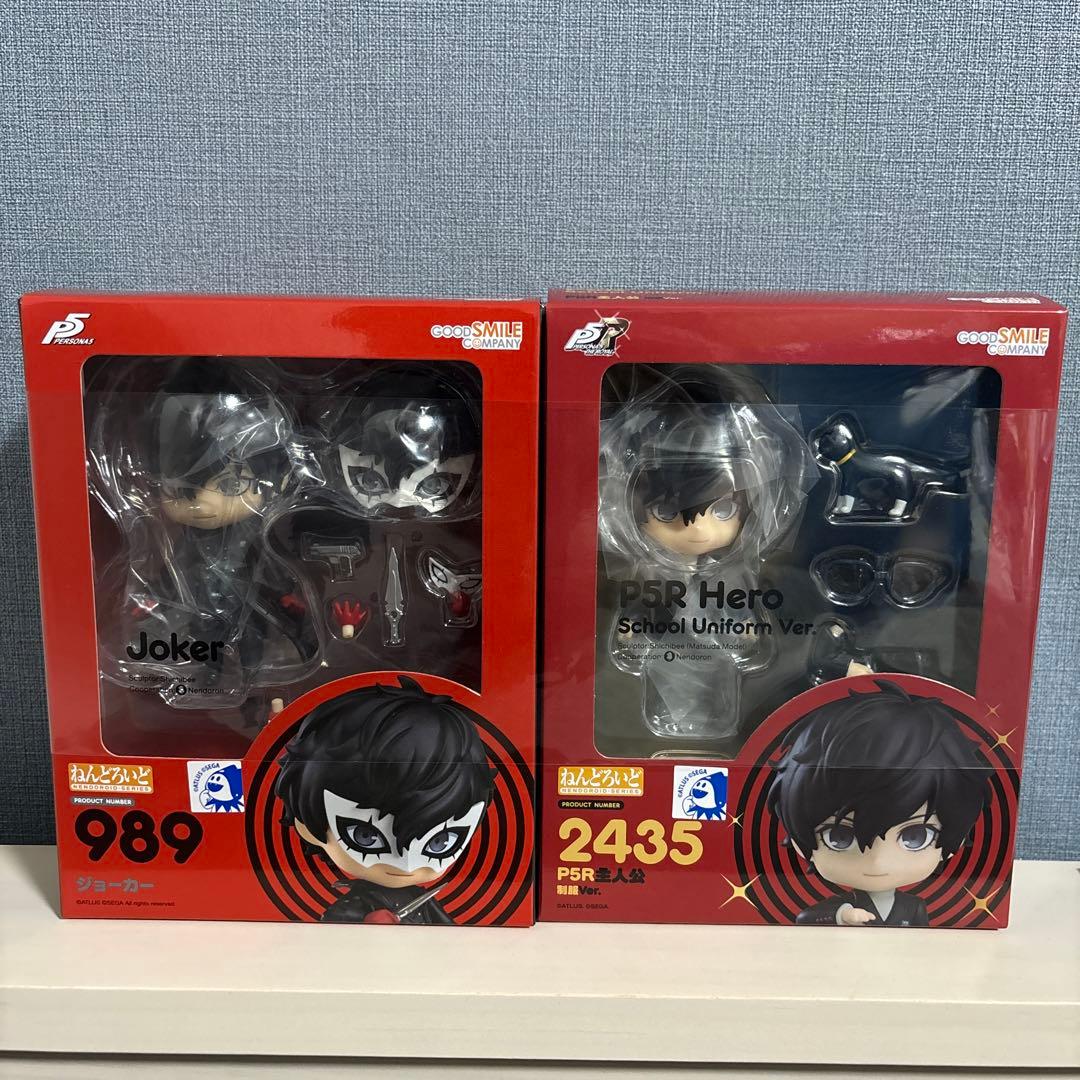 ねんどろいど ペルソナ5 主人公 制服Ver. ジョーカー 雨宮蓮2435