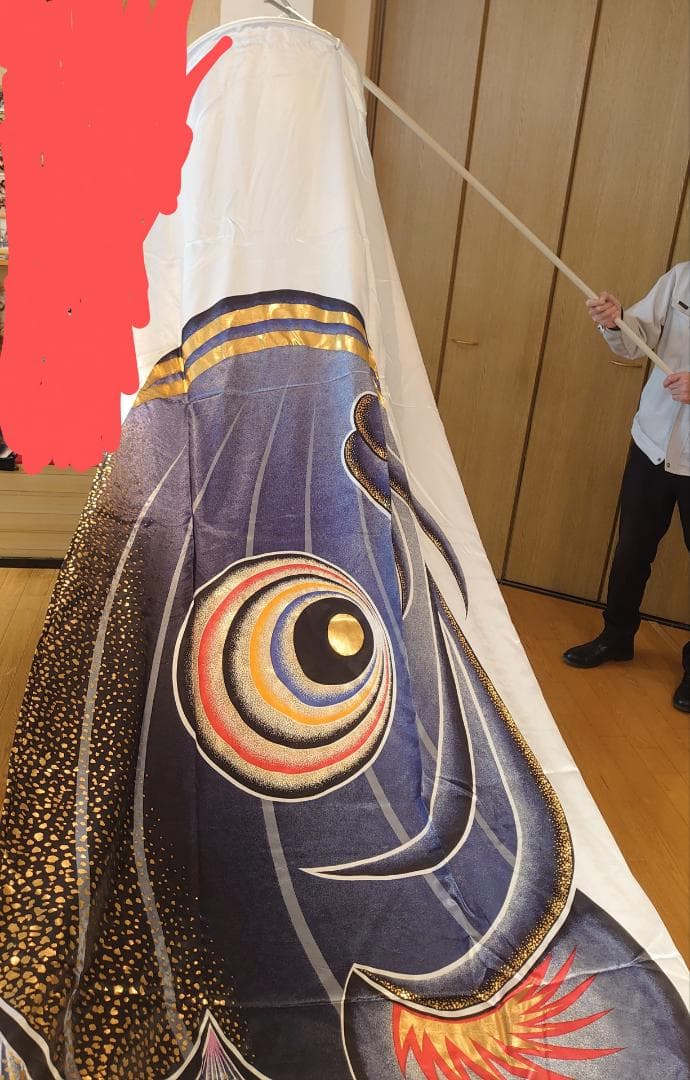●写真映え間違え無し！●高級鯉のぼり訳あり品●　五月人形（7メートル）インテリア