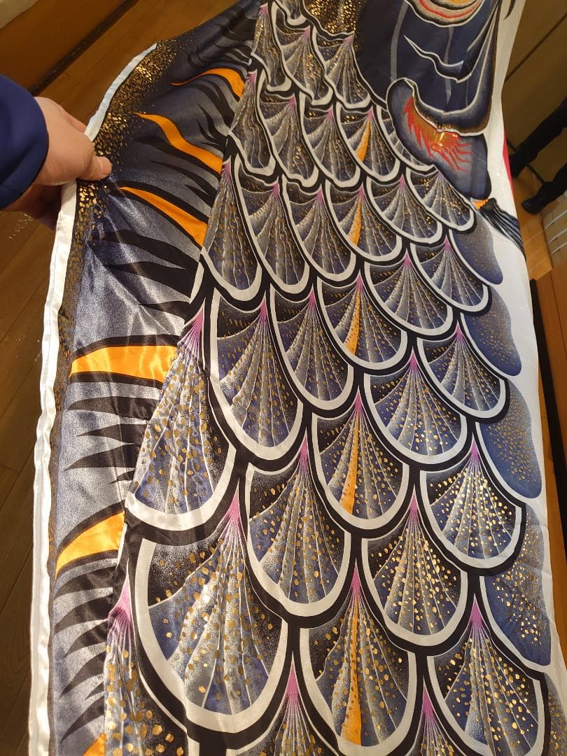 ●写真映え間違え無し！●高級鯉のぼり訳あり品●　五月人形（7メートル）インテリア