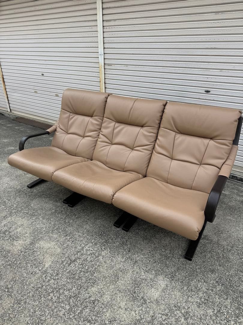 冨士ファニチア アージオ Agio セパレート北欧スタイル 3人掛けソファ