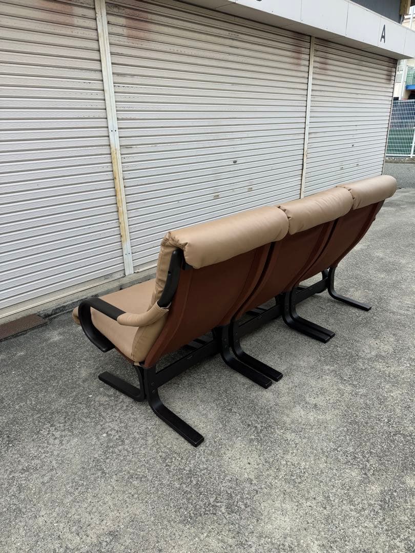 冨士ファニチア アージオ Agio セパレート北欧スタイル 3人掛けソファ