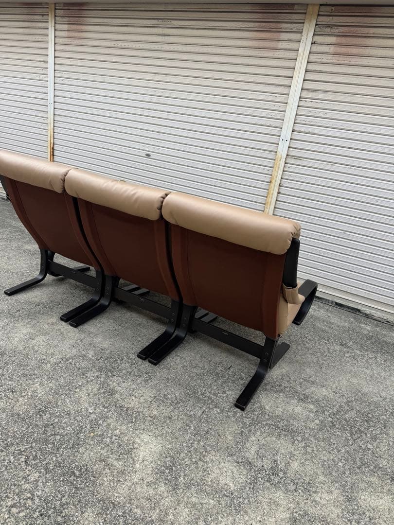 冨士ファニチア アージオ Agio セパレート北欧スタイル 3人掛けソファ