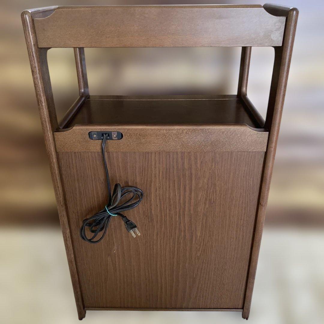 karimoku カリモク　電話台　コンセント付き　オールド