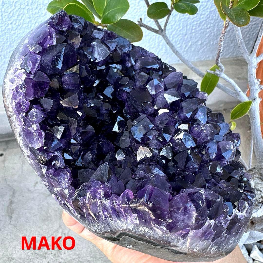 M1654☆アメジストクラスター2.0Kg☆天然石　原石☆N50406