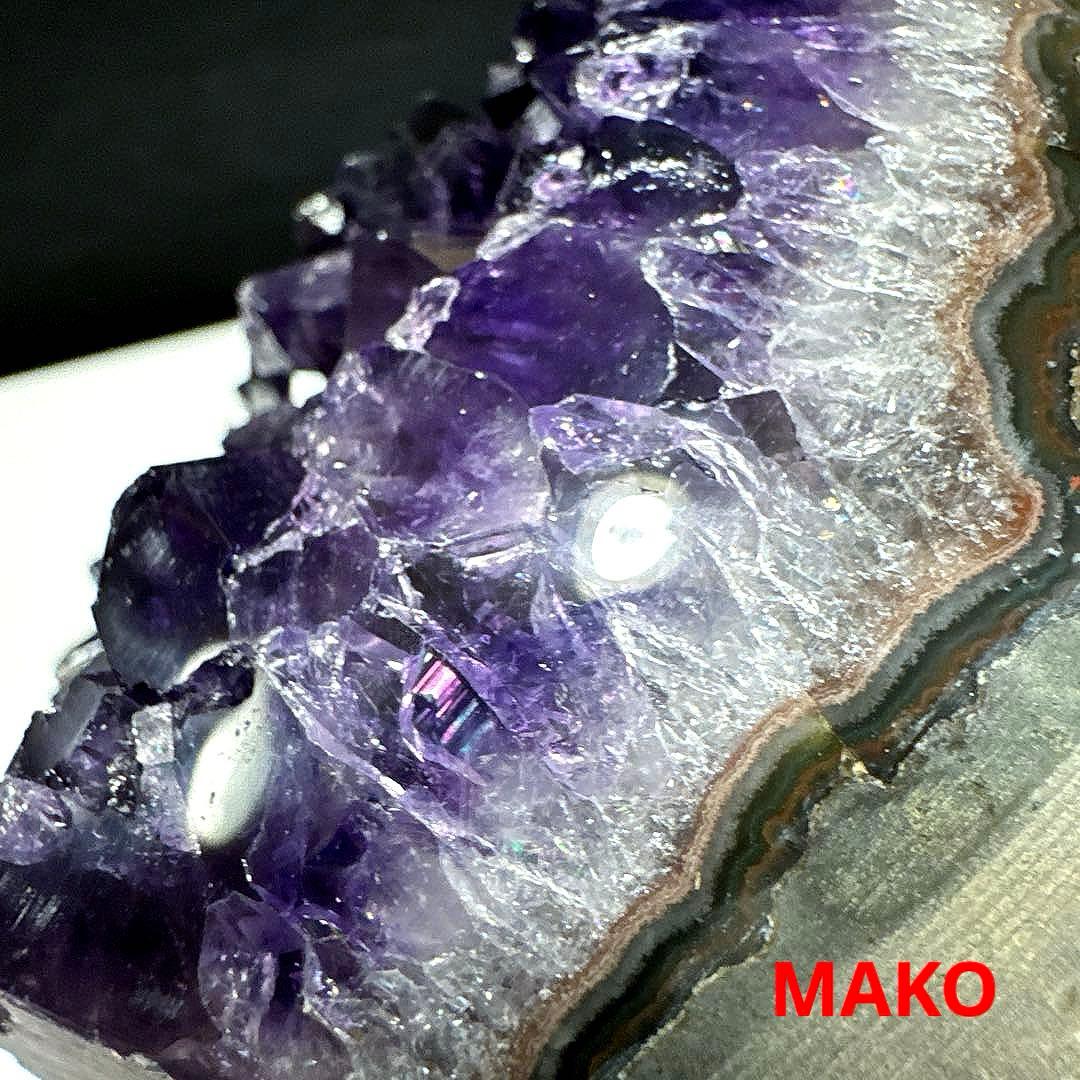 M1654☆アメジストクラスター2.0Kg☆天然石　原石☆N50406