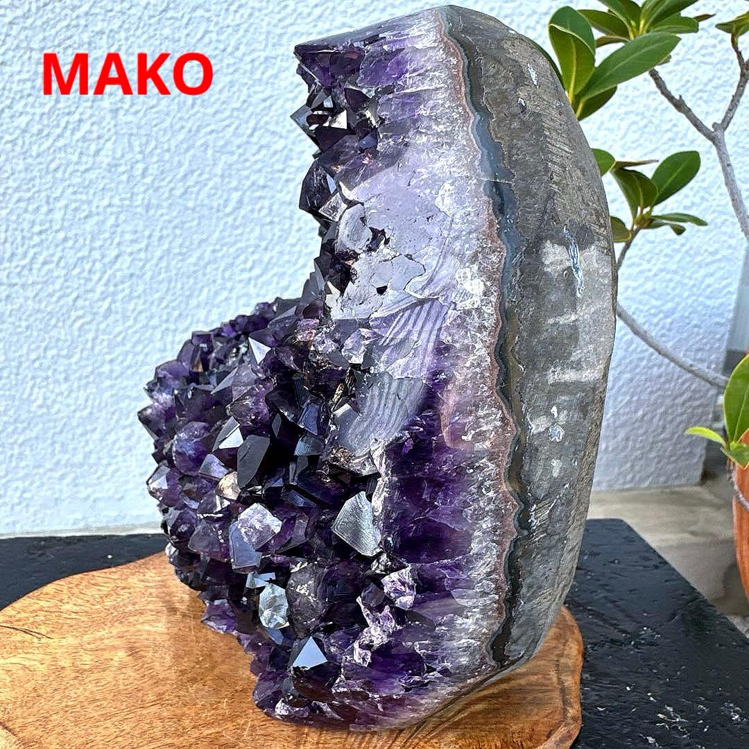 M1654☆アメジストクラスター2.0Kg☆天然石　原石☆N50406