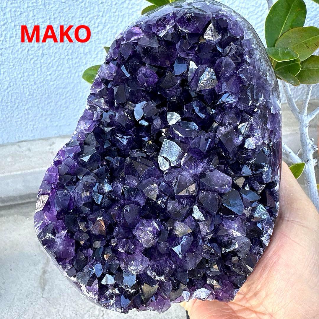 M1654☆アメジストクラスター2.0Kg☆天然石　原石☆N50406