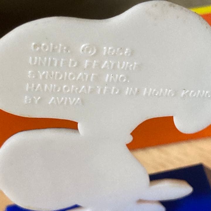 ヴィンテージ SNOOPY トロフィー AVIVA 箱付