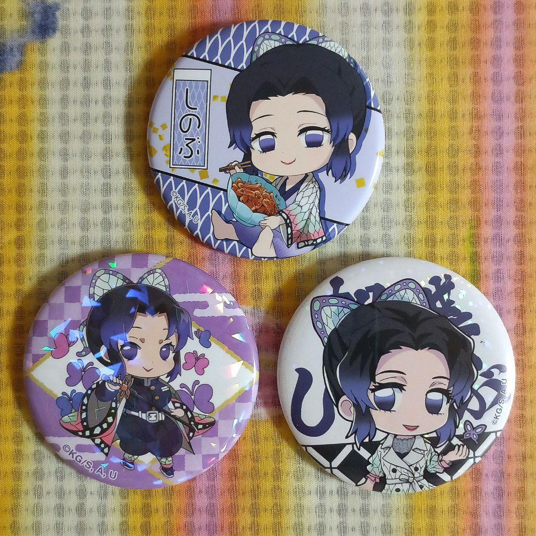 鬼滅の刃 胡蝶しのぶ 缶バッジ - メルカリ